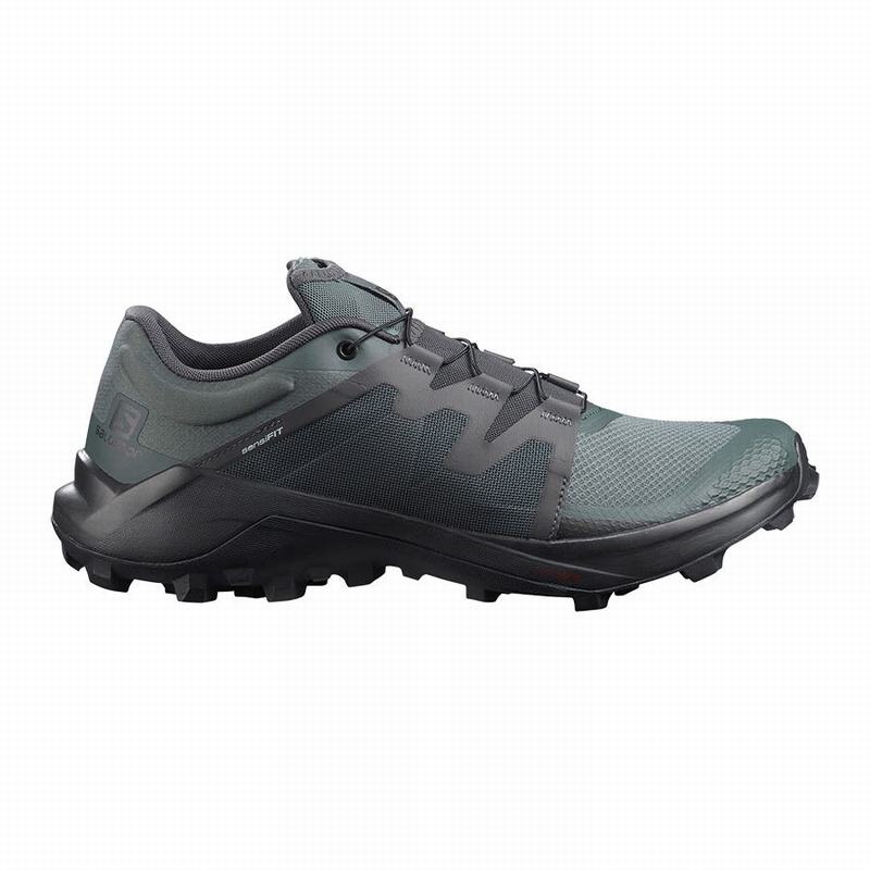 Salomon WILDCROSS Zapatillas Trail Running Hombre - Verde - Colombia (08561-CYTH)